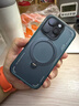 圖拉斯Q3Air支點(diǎn)殼【25最新款|超強防摔氣囊】適用蘋(píng)果16pro手機殼iphone16pro磁吸支架保護套 藍 曬單實(shí)拍圖
