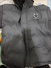 FOX.G男士棉服外套男秋冬款棉襖2025新款棉衣冬季衣服男裝簡(jiǎn)約加厚冬裝 笑臉假兩件棉服黑色 L 【建議120斤以?xún)取?曬單實(shí)拍圖