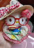 三麗鷗（SANRIO）正版HelloKitty包包掛件卡通可愛(ài)毛絨玩偶鑰匙扣七夕禮物背包裝飾 小紅帽許愿兔【掛件】 曬單實(shí)拍圖