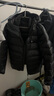 龍牙龍牙隱之雪狐PRO輕量便攜連帽羽絨服加強版戶(hù)外運動(dòng)面包服男鵝絨 極夜黑 XS 165/88A（重125斤以?xún)龋?曬單實(shí)拍圖