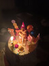 曼恒網(wǎng)紅生肖龍寶寶周歲蛋糕生日兒童男女同城配送新鮮百天一歲蛋糕 F款龍寶寶蛋糕 6英寸(適合1-2人) 曬單實(shí)拍圖