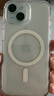 億色適用蘋(píng)果15手機殼iPhone15保護套Magsafe磁吸無(wú)線(xiàn)充電全包圍氣囊防摔透明超薄簡(jiǎn)約透明男女款 曬單實(shí)拍圖