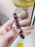 芯奢真品雕刻六字箴言紫色菩提手串男士本命佛生肖文玩佛珠男女手鏈 九紫離火手串【生肖備注】 曬單實(shí)拍圖