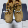 耐克空軍一號女子輕便運動(dòng)鞋春透氣平底NIKE AIR FORCE 1 FZ7372 200亞麻/麥黃/橡皮淺褐/黑/團隊金 42 曬單實(shí)拍圖