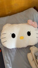 米黛蕾HelloKitty貓抱枕靠枕墊床頭上沙發(fā)大靠背女生睡覺(jué)可愛(ài)腰靠 Kt貓【加厚親膚毛絨】80cm 【高 曬單實(shí)拍圖