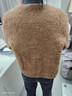 奧絲婕（Aosijie）高端品牌 羊羔毛短外套女2026春秋新款氣質(zhì)百搭羊剪絨皮草上衣 咖色 L 【119-129斤】 曬單實(shí)拍圖