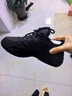 紅蜻蜓（RED DRAGONFLY）男鞋秋冬季皮面大碼運動(dòng)男士休閑鞋子內增高軟底老爹鞋加絨棉鞋男 高級黑皮面升級版-WXA141251X 41 曬單實(shí)拍圖