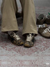 GOLDEN GOOSE【全新系列】男女Marathon Speed 薄底休閑鞋GGDB 豹紋女款 35 曬單實(shí)拍圖