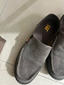卡特（CAT）休閑皮鞋樂(lè )福鞋男鞋春季輕薄牛皮輕便舒適透氣干爽船鞋CATEN 深灰色 41 曬單實(shí)拍圖