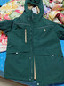 暇步士（Hush Puppies）童裝兒童外套秋冬季新款男女大童簡(jiǎn)約時(shí)尚加厚風(fēng)衣外套 叢林綠 155 cm(偏大半碼) 曬單實(shí)拍圖