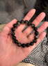 LAOLATU金曜石手串金眼黑曜石手鏈男女本命年護身轉運珠佛珠周年節日禮物 【金曜石-10mm】 曬單實(shí)拍圖