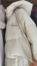 波司登（BOSIDENG）冬季羽絨服女士寬松休閑加厚90絨連帽百搭舒適外套B250245128 暖沙米7A53 XL 175/96A 體重約130-140斤 曬單實(shí)拍圖