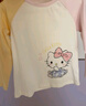 戴維貝拉（DAVE＆BELLA）Hello Kitty聯(lián)名女童T恤兒童上衣嬰兒寶寶童裝春秋裝 曬單實(shí)拍圖