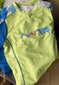 安踏兒童男童寶寶泳衣夏中小學(xué)生抗氟分體泳衣泳褲套裝3825332424 曬單實(shí)拍圖