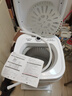 榮事達脫水機家用甩干機大容量不銹鋼甩干桶脫水桶小型單缸單甩干衣機宿舍出租房單脫水速干 12公斤白蓋【不銹鋼桶】三年換新 三年免費換新售后無(wú)憂(yōu) 曬單實(shí)拍圖