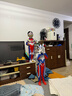 賽羅奧特曼衣服男童套裝夏季兒童迪迦歐布連體衣女孩cos演出服男 塞羅奧特曼六件套 110 cm 曬單實(shí)拍圖