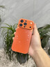 觀(guān)悅【秒變17真機同款】適用蘋(píng)果16promax手機殼iPhone17proMax全包13防摔14保護套15Pro殼超薄磁吸款 【星宇橙】真機同款色彩丨磨砂玻璃丨磁吸充電丨全包 蘋(píng)果16ProMax丨 曬單實(shí)拍圖