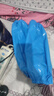 雄雪美防水防油套袖勞保耐酸堿廚房袖套家務(wù)工作食品廠(chǎng)干活酒店食堂套袖 藍色TPU套袖 1雙 曬單實(shí)拍圖