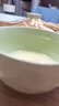 佩爾森奶油風(fēng)米飯碗家用2025新款高顏值陶瓷吃飯碗盤(pán)餐具4.75英寸4只裝 曬單實(shí)拍圖