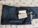 HLA海瀾之家直筒牛仔褲男25中華龍加絨加厚褲子男冬季 曬單實(shí)拍圖