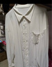 小野和子寬松防曬衣襯衫男長(cháng)袖夏季白色冰絲外套防紫外線(xiàn)運動(dòng)防曬服 曬單實(shí)拍圖