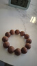 大葉黃花梨佛珠手串紫油紅木手鏈2.0男女念珠手串文玩流行飾品 精品20mm*12顆【素款】 曬單實(shí)拍圖