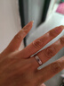 S925純銀復古錢(qián)多多戒指女高級感平安錢(qián)幣簡(jiǎn)約個(gè)性小眾開(kāi)口食指戒 【銀鍍白金】 開(kāi)口可調節 曬單實(shí)拍圖