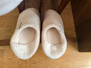 俞兆林（YUZHAOLIN）棉拖鞋男女冬季棉鞋包跟棉拖鞋保暖家居棉拖鞋 YZL1903 曬單實(shí)拍圖