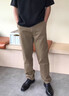 JEEP SPIRIT純棉男士休閑褲秋冬款直筒寬松大碼加絨加厚西褲秋季長(cháng)褲 深卡其色(純棉)專(zhuān)柜同款 厚款 31 曬單實(shí)拍圖