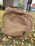 乖可愛(ài)帆布包百搭上班通勤包大容量托特包包女士休閑單肩帆布包 通勤托特帆布包【焦糖色】 曬單實(shí)拍圖