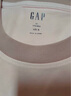 GAP男女裝春季款純棉小熊刺繡撞色圓領(lǐng)短袖T恤上衣724970 淡粉色 XS (165/84A) 亞洲尺碼 曬單實(shí)拍圖