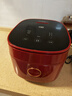 依立紫砂電飯煲多用鍋2L/3.5L智能煮飯家用煮粥煲湯煲仔飯無(wú)涂層內膽 3.5升紫砂飯煲/送備用紫砂膽 3.5L 曬單實(shí)拍圖