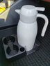 醉米（ZUIMI）新款汽車(chē)通用車(chē)載水壺水杯架車(chē)用暖壺茶杯貨車(chē)固定座杯座支架底座 1號壺座放13cm-14cm內的水壺 寬 曬單實(shí)拍圖