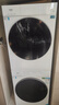 海爾（Haier）云溪4.0Pro 洗烘套裝10KG AI直驅活水精華洗滾筒洗衣機+AI雙擎熱泵烘干機家用1.28洗凈比 除菌 【新品】75DW洗烘套裝 曬單實(shí)拍圖