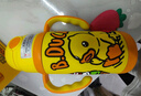 B.Duck小黃鴨保溫杯兒童1-3歲吸管杯316不銹鋼兒童水杯水壺嬰幼兒保溫杯 夏日小黃鴨 420ml 曬單實(shí)拍圖