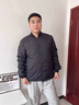 恒源祥中老年男士加絨棉服內膽低領(lǐng)輕薄修身短款秋冬季保暖大碼內穿爸爸 藏青色 4XL 建議（175-185斤） 曬單實(shí)拍圖
