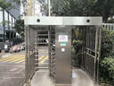 磐峰小區全高十字旋轉閘門(mén)禁通道閘機輥閘門(mén)防尾隨人臉識別刷卡訪(fǎng)客實(shí)名制二維碼出入系統PERFECTZN 定制配件讀卡器 曬單實(shí)拍圖