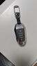 馳界適用于標致5008鑰匙套408男508L標志2008 4008 301車(chē)308包3008扣E A款智能 月光銀(車(chē)標金屬扣) 曬單實(shí)拍圖