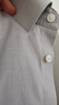 報喜鳥(niǎo)商務(wù)休閑免燙長(cháng)袖襯衫青年男正裝上班襯衣KEBC231013U灰色41 曬單實(shí)拍圖