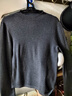 衣香麗影45支羊毛高領(lǐng)針織衫女2025年冬裝新款舒適親膚打底衫上衣 【半高圓領(lǐng)】灰色 45支6羊毛混紡 M 曬單實(shí)拍圖