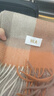 海瀾之家（HLA）女士純羊絨圍巾秋冬季戶(hù)外時(shí)尚氛圍感披肩保暖送女友 柔棕楓 均碼 曬單實(shí)拍圖