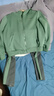 皮爾卡丹（pierre cardin）連帽運動(dòng)服套裝女春秋2025新品時(shí)尚洋氣秋季母親裝衛衣休閑兩件套 豆綠 2XL (125-140斤) 曬單實(shí)拍圖