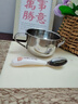 沃德百惠（WORTHBUY）304不銹鋼碗嬰兒輔食碗雙手柄兒童吃飯碗湯碗面碗寶寶餐具套餐 曬單實(shí)拍圖
