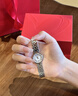天王（TIAN WANG）手表女士輕奢小眾高級感精致美人系列小表盤(pán)鋼帶石英表情人節禮物 【星光禮盒】月光白31281 曬單實(shí)拍圖