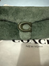 蔻馳（COACH）【新年禮物】奧萊女士女包羊毛皮PILLOW TABBY 26號中號單肩包 V5/綠色 曬單實(shí)拍圖