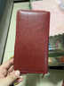葉余錢(qián)包女士2025新款時(shí)尚手包真皮長(cháng)款多功能手機包女大容量錢(qián)夾 酒紅色 曬單實(shí)拍圖