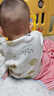 舒貝怡2件裝嬰兒衣服滿(mǎn)月新生兒連體衣周歲寶寶爬服春夏純棉哈衣黃色80 曬單實(shí)拍圖