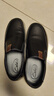 策樂(lè )一腳蹬男春季新款休閑皮鞋百搭舒適樂(lè )福鞋輕便懶人套腳鞋爸爸鞋 2385A 黑色 43 曬單實(shí)拍圖