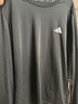 阿迪達斯（adidas）長(cháng)袖T恤男裝2026春秋新款運動(dòng)服透氣跑步訓練籃球健身圓領(lǐng)上衣 GT5563黑色 XL 推薦175-195斤 曬單實(shí)拍圖