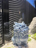年藍貔貅茶寵香爐景德鎮陶瓷創(chuàng  )意桌面擺件客廳玄關(guān)裝飾品招財禮物 景德藍大號（高20cm寬16cm） 曬單實(shí)拍圖